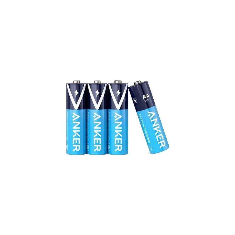 Anker AA4 Alkaline 4 Batteries - بطارية